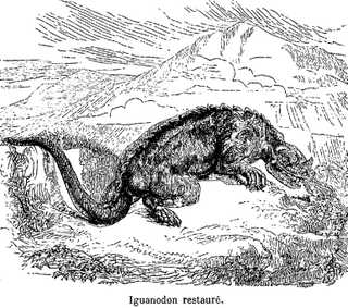 Illustration for article titled Strange 19th Century Drawings of Dinosaurs and Other Extinct Animals